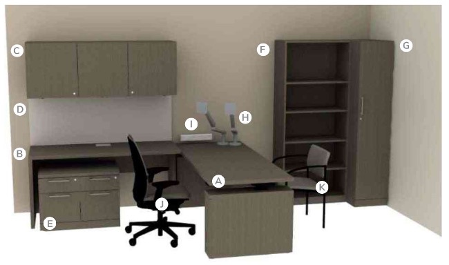private office rendering